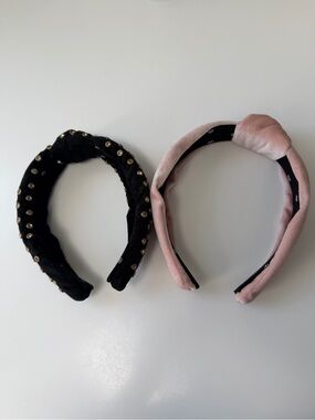 Lele Sadoughi headbands- Set of 2